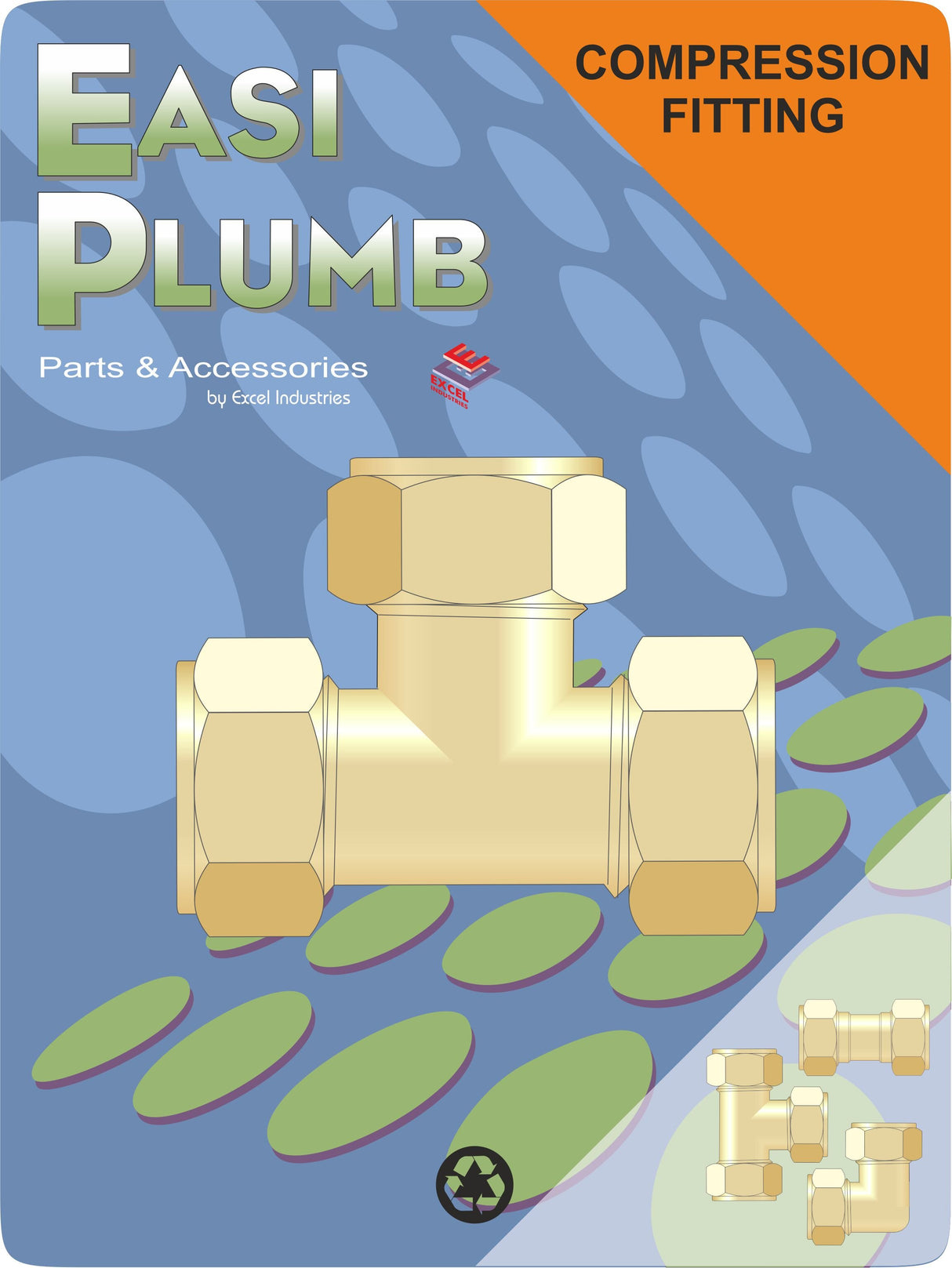 Easy Plumb 3/4" Equal Tee