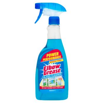ELBOW GREASE GLASS CLEANER 500ML