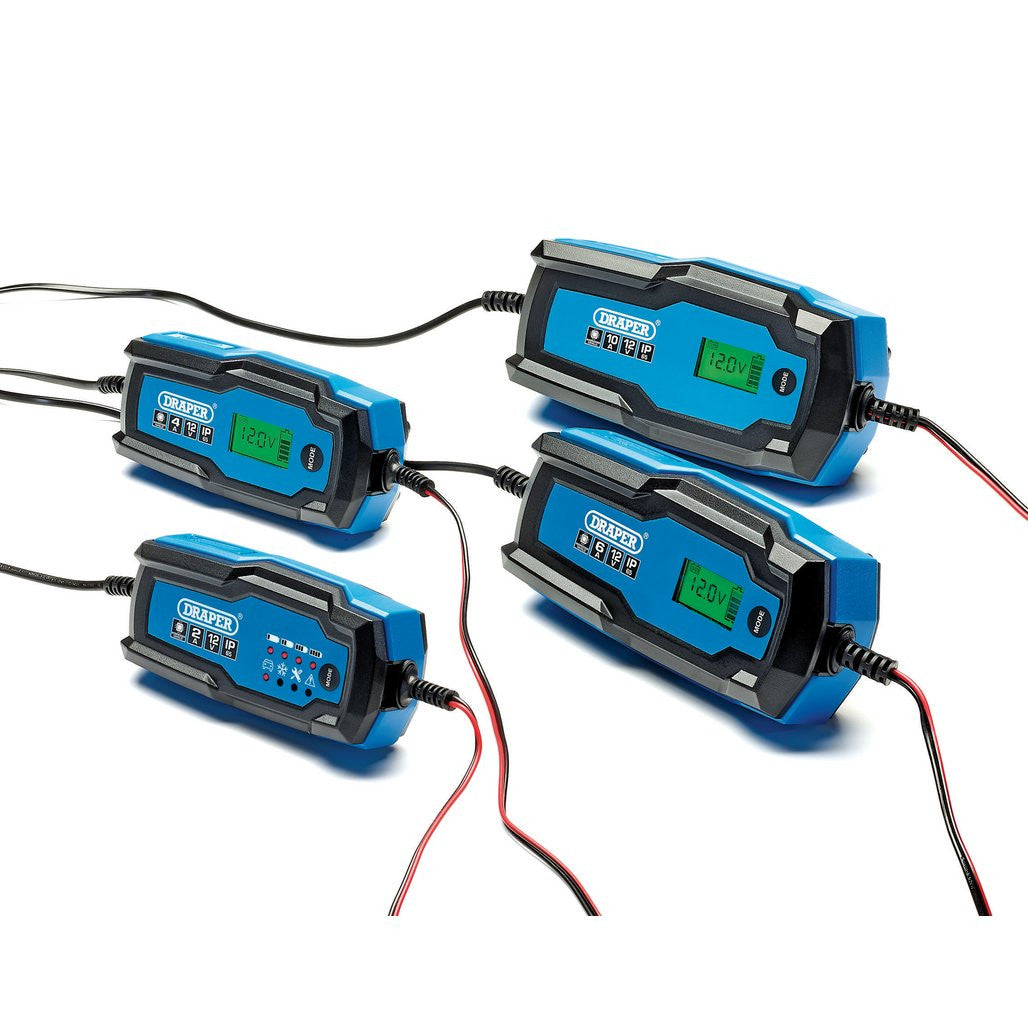 DRAPER 12V SMART BATTERY CHARGER - Watson Hire