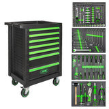 JBM 7 DRAWER TOOL CABINET WITH 172PCS TOOLS
