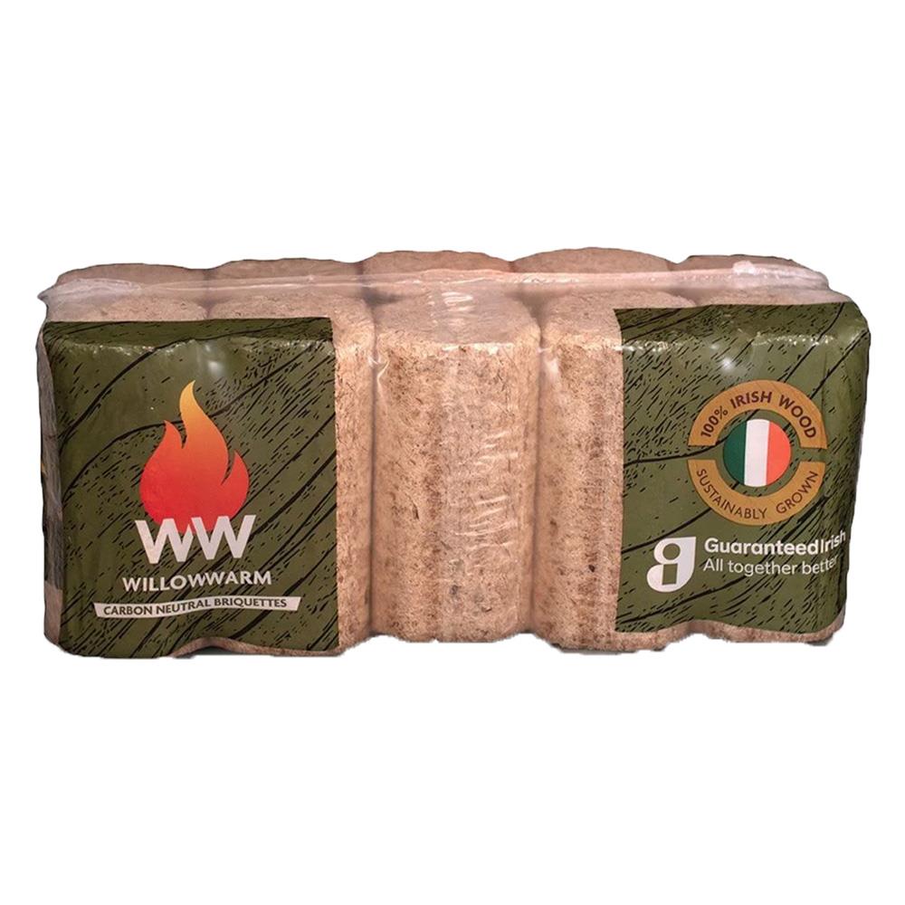 WILLOW WARM CARBON NEUTRAL WOOD BRIQUETTES