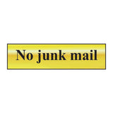 No junk mail - POL (200 x 50mm)