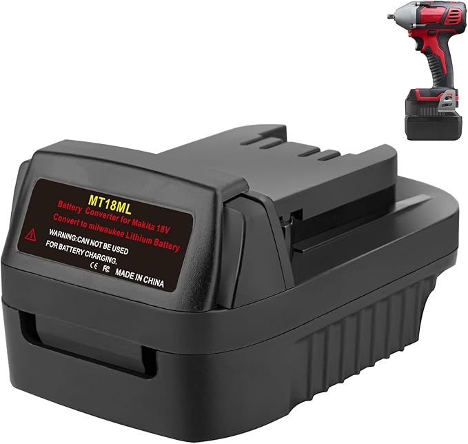 MILWAUKEE 18V TOOL TO MAKITA 18V BATTERY ADAPTOR