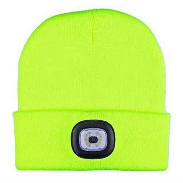 KINGAVON 4 SMD USB RECHARGEABLE HEADLIGHT HAT