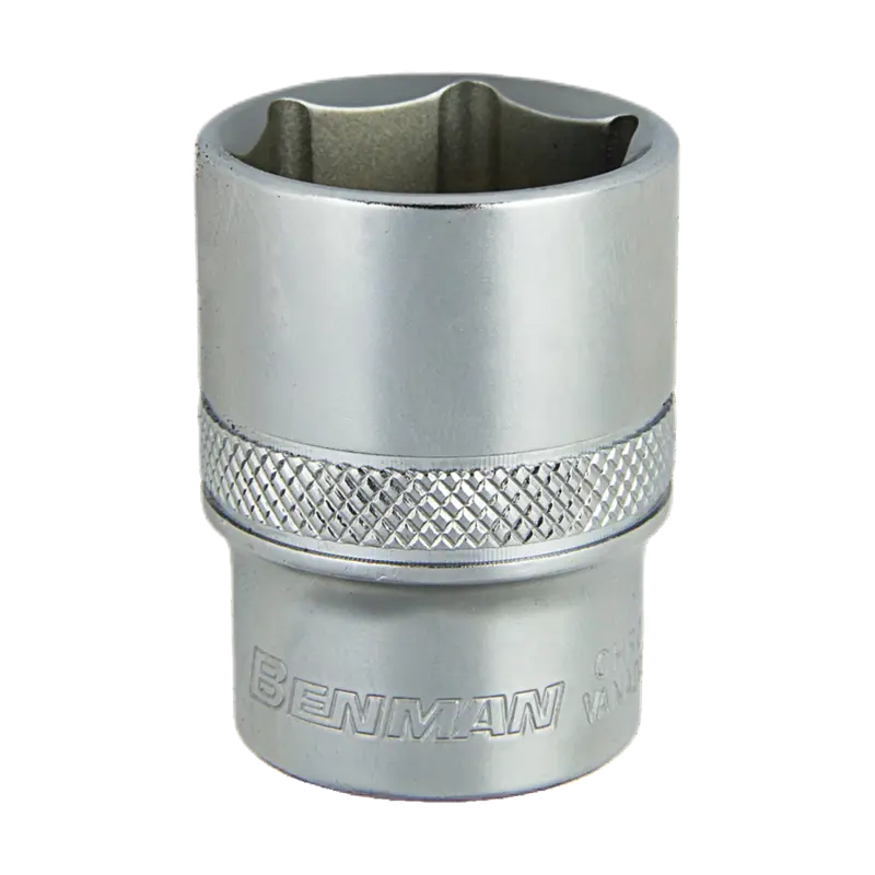 BENMAN SOCKET, 6PT CR-VA, 1/2"DR, 15MM
