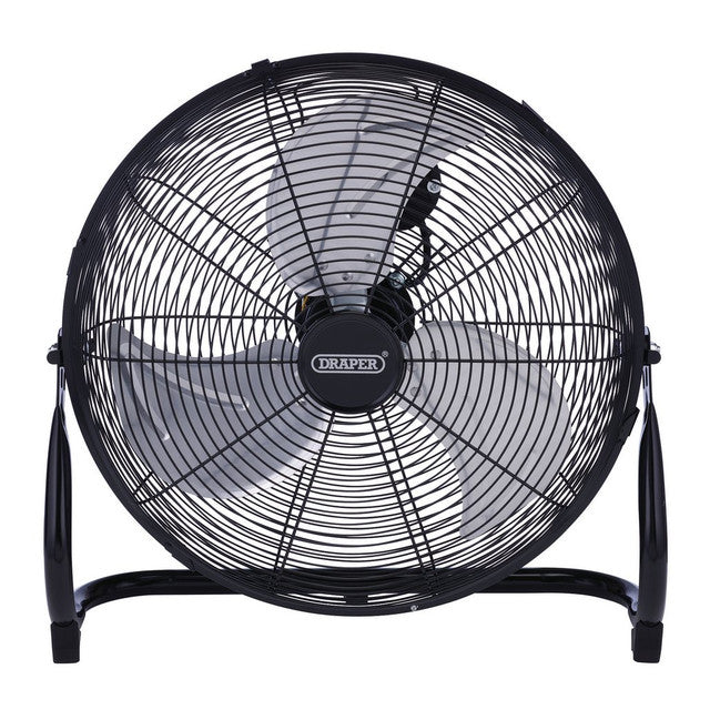 DRAPER 230V FLOOR FAN, 16"/400MM, 100W