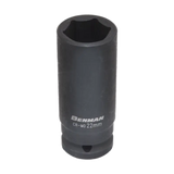 BENMAN IMPACT DEEP SOCKET, BLACK, 1/2", 78MML 29MM