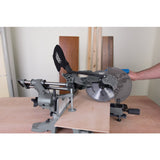 DRAPER DOUBLE BEVEL SLIDING COMPOUND MITRE SAW, 255MM, 2000W