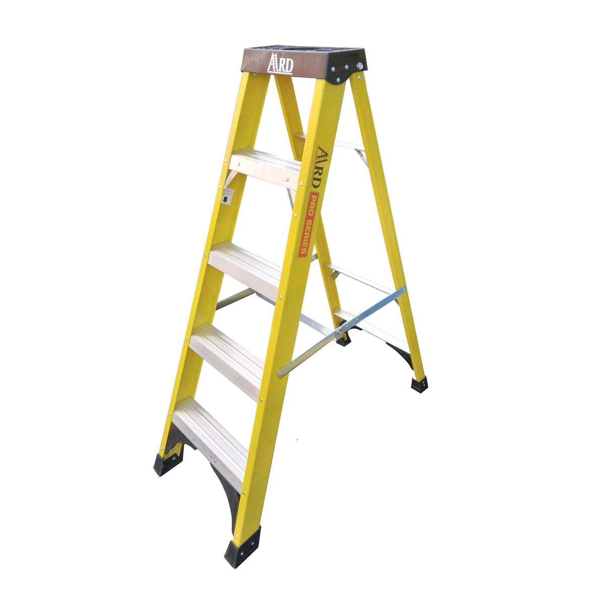 ARD PRO FIBREGLASS PLATFORM STEP LADDER 5 TREAD