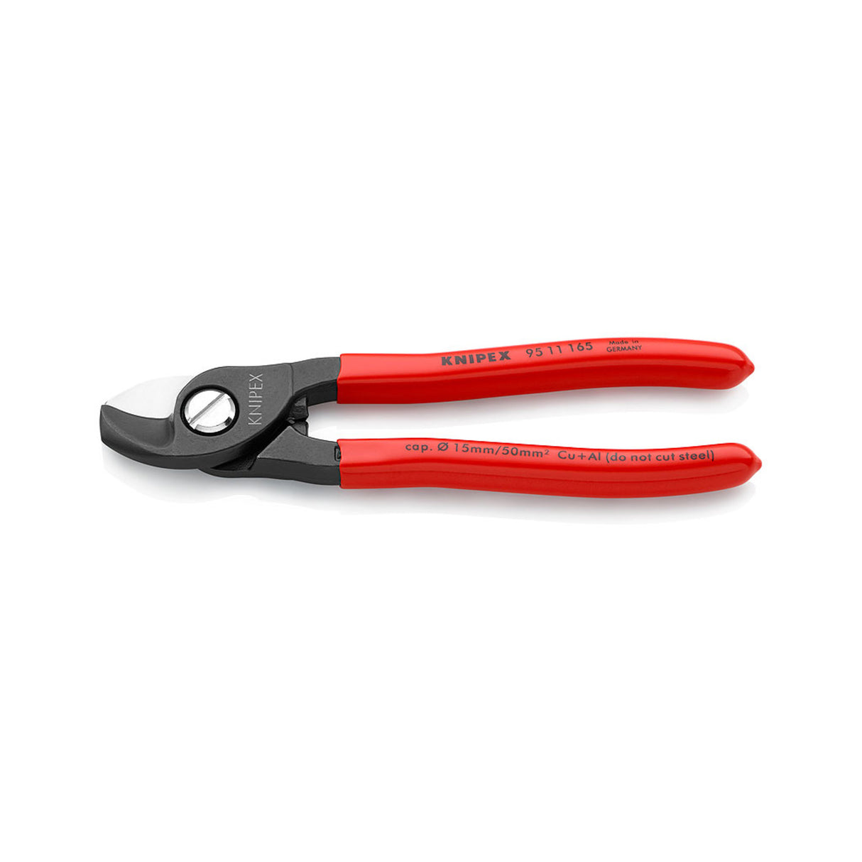 KNIPEX CABLE SHEARS PC 165MM
