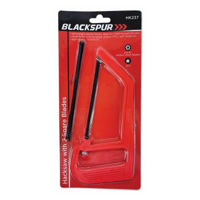 HACKSAW WITH 2 SPARE BLADES