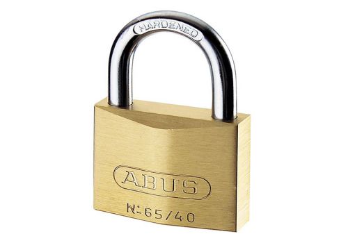 ABUS 65 SERIES BRASS 30MM PADLOCK KD CD