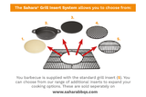 SAHARA ARKE 3 BURNER GAS BBQ