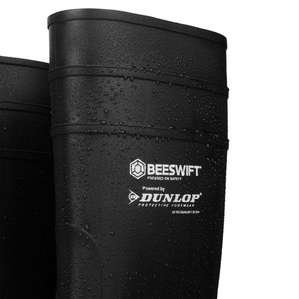DUNLOP ASTON SAFETY WELLINGTON BLACK