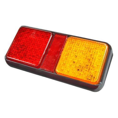 4 FUNCTION RECTANGLE LED LAMP 10-30V 205X95X30MM