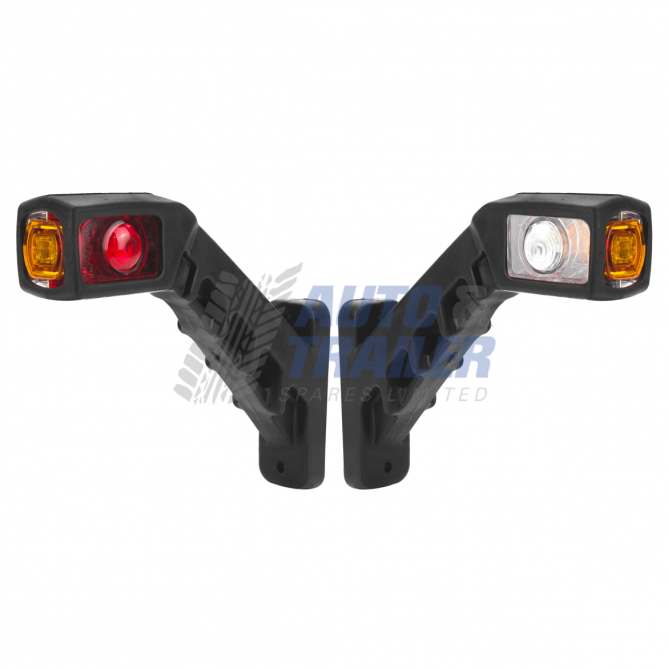 1 PAIR OF OUTLINE LONG STALK LED MARKER LIGHTS 3 FUNCTION