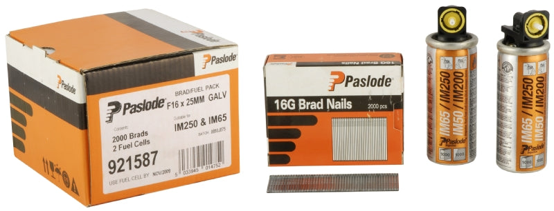 PASLODE BRAD NAILS 50MM 2000+2