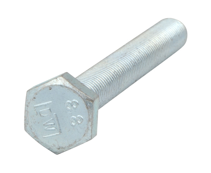 HEX HEAD SET SCREW BZP M8 X 100 BAG OF 10