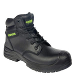 EDMONTON LEATHER SAFETY BOOT S7L BLACK
