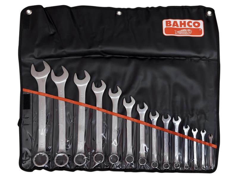Bahco Combination Spanner Set, 14 Piece