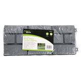 GREENBLADE 4PC GREY BRICK EFFECT GARDEN EDGING