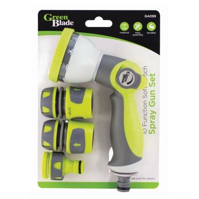 GREEN BLADE SOFT TOUCH SPRAY GUN SET 10 FUNCTION