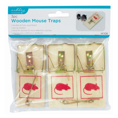 ASHLEY MOUSE TRAPS 3PK