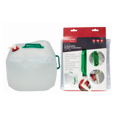 REDWOOD 20L COLLAPSIBLE WATER CONTAINER