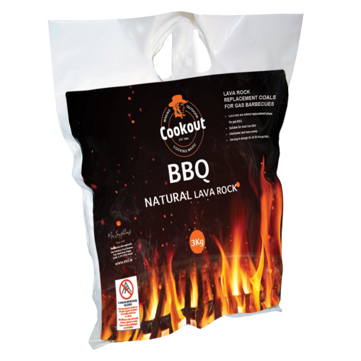 COOKOUT 3KG LAVA ROCK