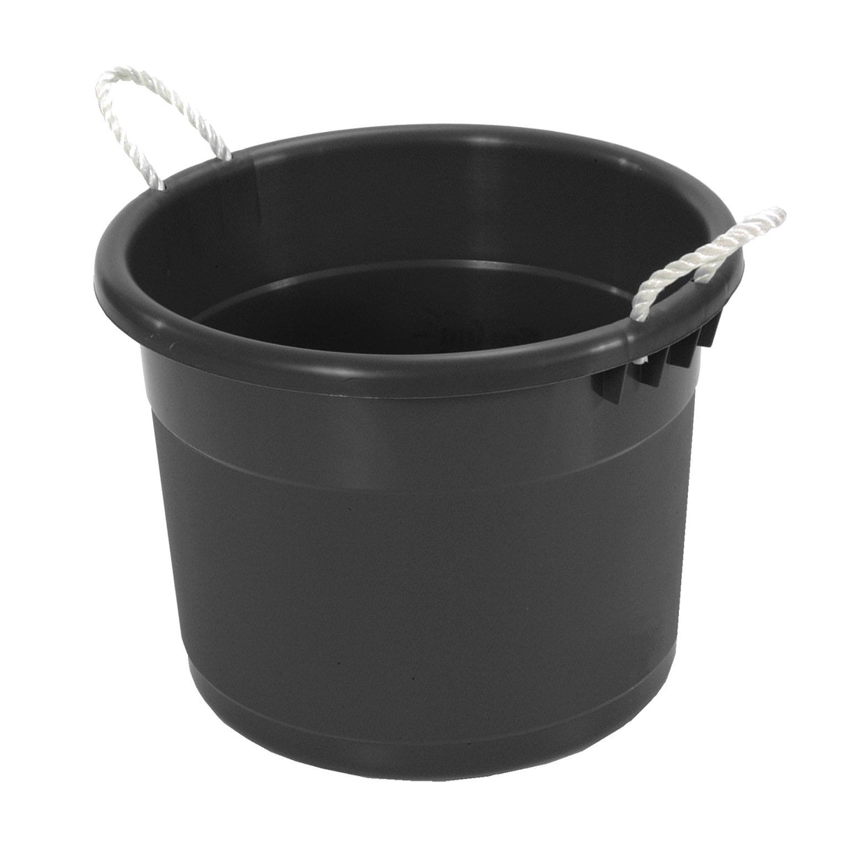 CURVER TUFF ROPE TUB 69LITRE ROUND BLACK