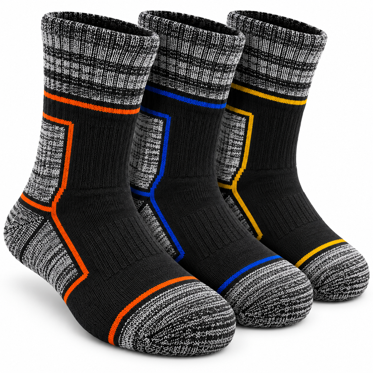 TUFFGRIP MICROFLEX SOCKS 12 PACK SIZE 6-11