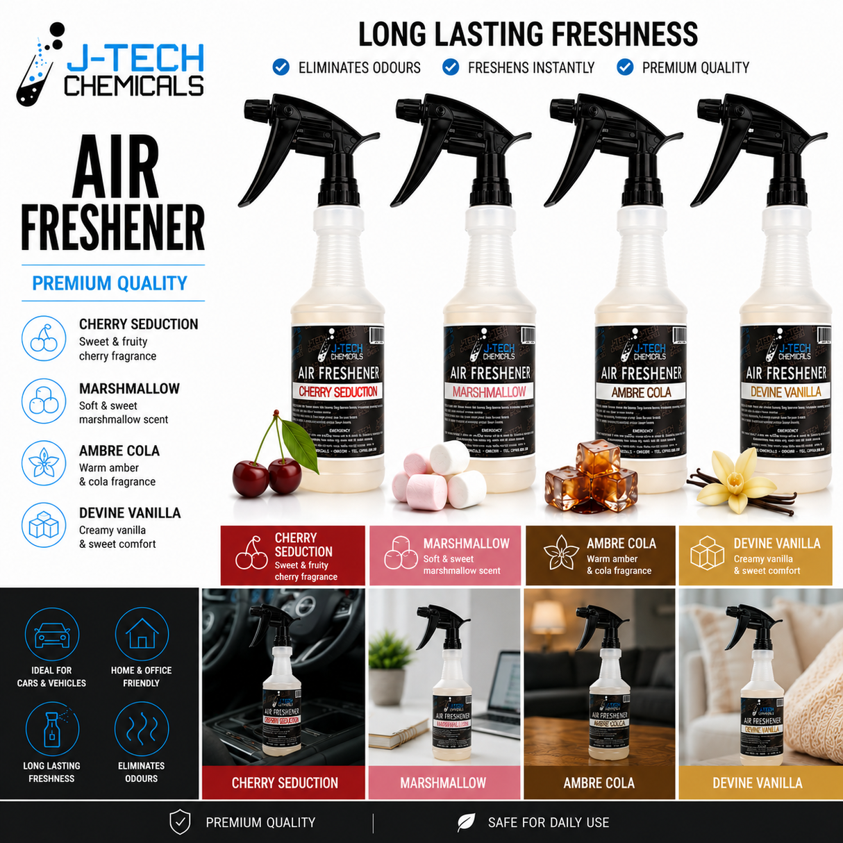 JTECH AIR FRESHENER 500ML