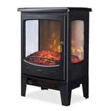 DE VIELLE CLASSIC 3D ELECTRIC STOVE 1800W BLACK
