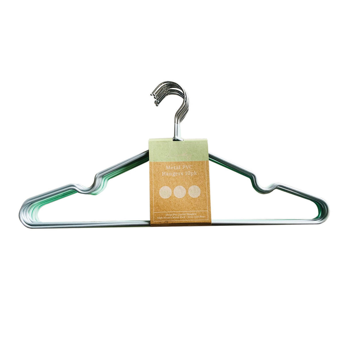 DE VIELLE METAL PVC HANGERS 10PK