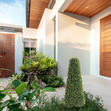 NEARLY NATURAL TOPIARY OBELISK LEAF EFFECT