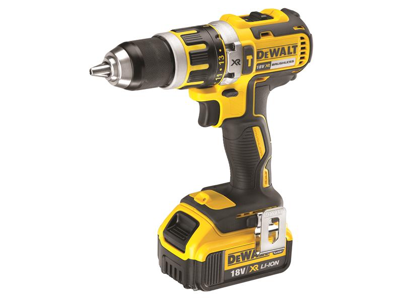 DEWALT DCD795M1 Brushless Hammer Drill Driver 18V 1 x 4.0Ah Li-ion