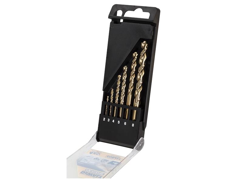DEWALT DT4956 HSS-E Cobalt Drill Bit Set, 6 Piece