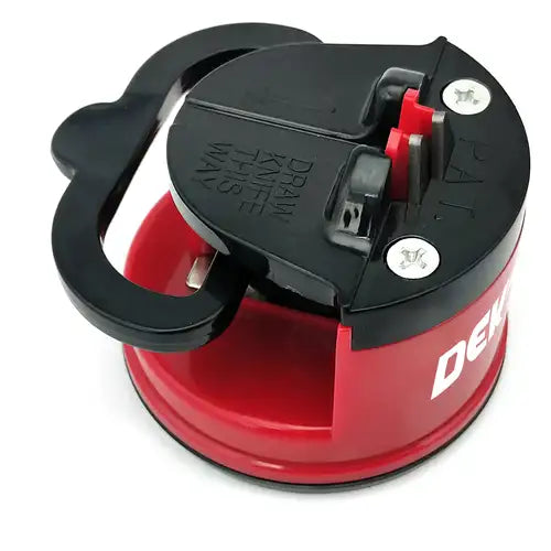 DEKTON KNIFE SHARPENER WITH SUCTION CUP BASE