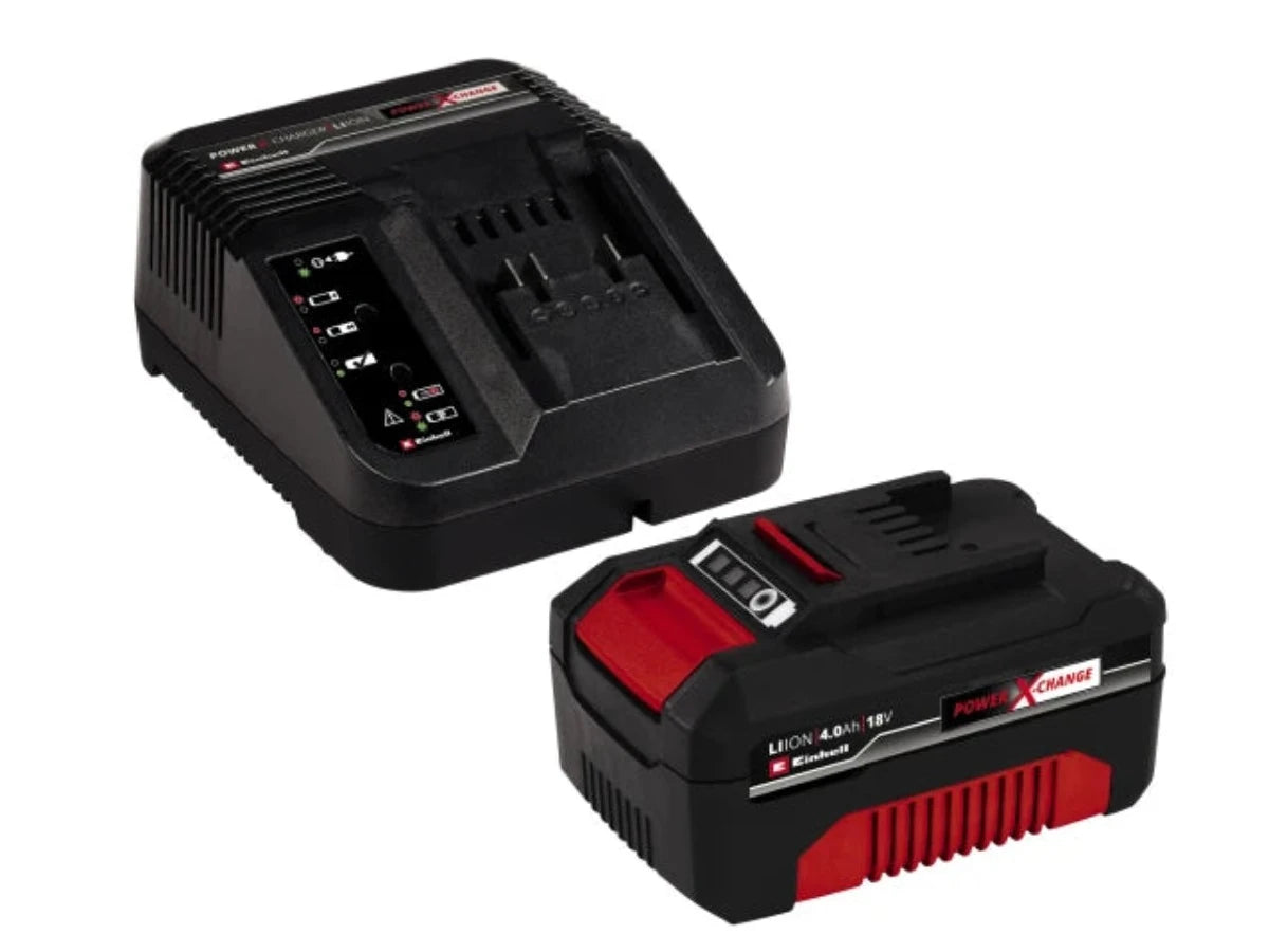 EINHELL PXC STARTER KIT 18V 1 x 4AH BATTERY & CHARGER