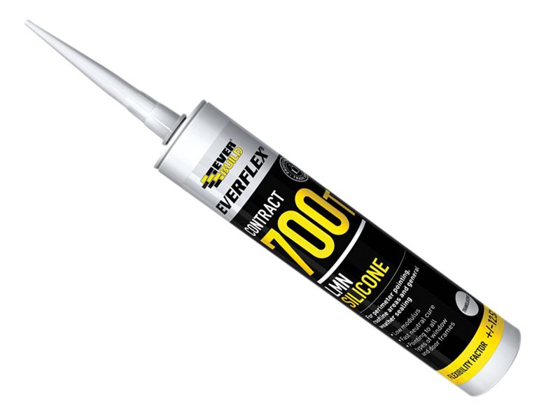 Everbuild Sika Everflex® 700T LMN Silicone Translucent 300ml
