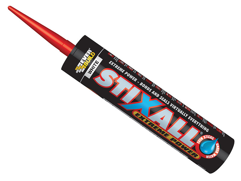 Everbuild Sika Stixall Extreme Power Cartridge White 290ml