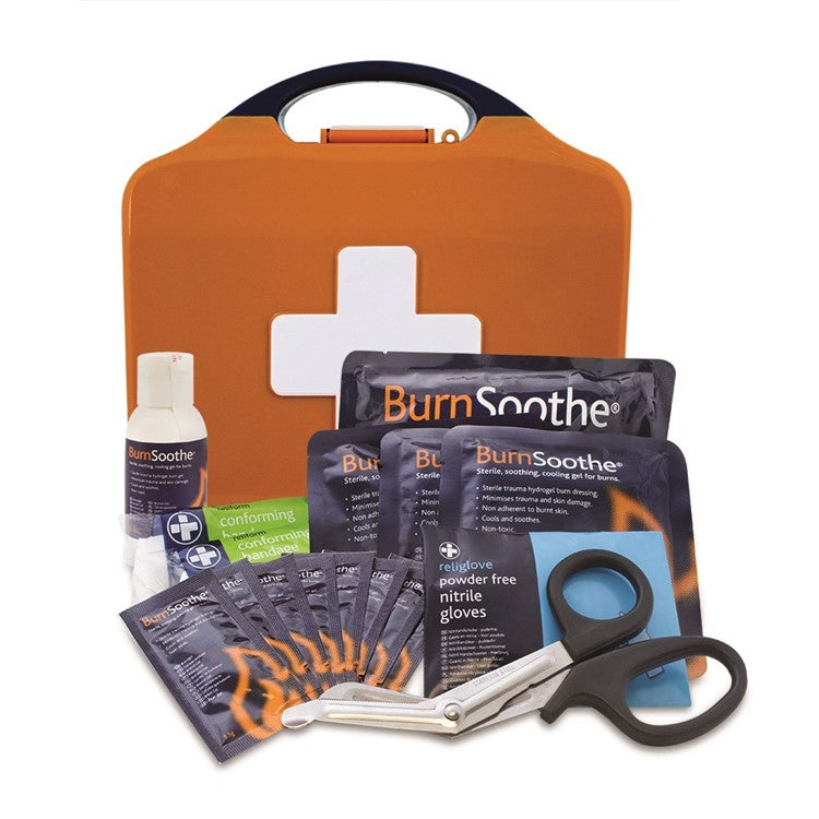 BURNS FIRST AID KIT - SMALL - ORANGE
