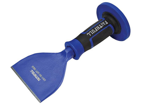 Faithfull Brick Bolster With Grip 100mm (4in) - Watson Hire