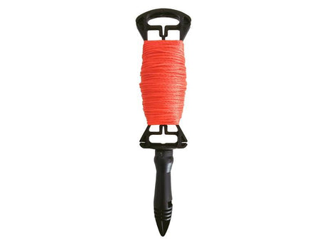 Faithfull Brick Line on Spool 75m (246ft) Orange - Watson Hire