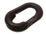 Faithfull Plastic Joining Links 8mm Black (Pack 4)