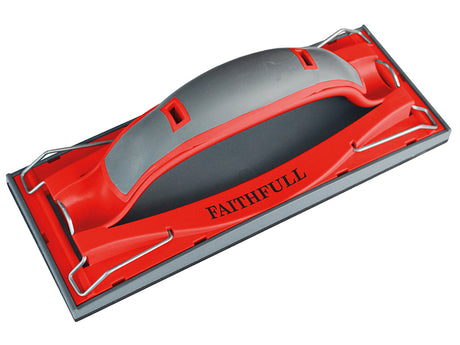 Faithfull Drywall Quick Grip Hand Sander 223 x 85mm (8.3/4 x 3.1/3in) - Watson Hire