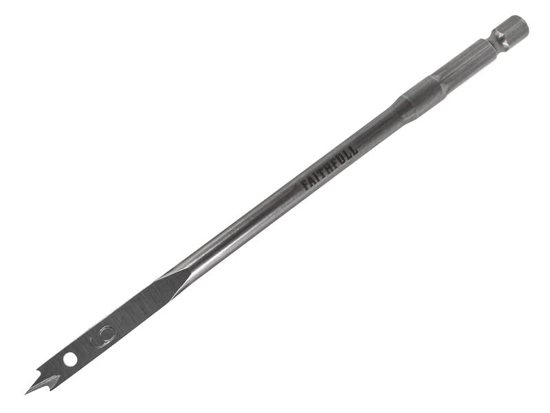 Faithfull Flat Bit 6mm - Watson Hire