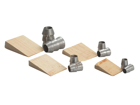 Faithfull Hammer Wedges Assorted Card (12) - Watson Hire