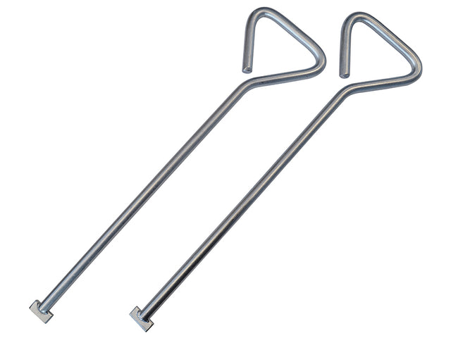 Faithfull Manhole Keys 520mm (20.1/2in) (Pack 2) - Watson Hire