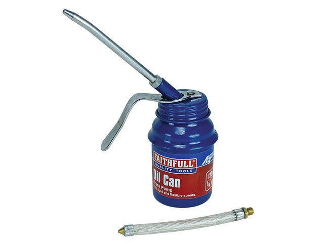 Faithfull Pistol Type Oil Can 125ml - Watson Hire